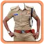 Men Police Uniform Photo Suit 1.7