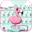 Cartoon Pink Flamingo Keyboard 1.0