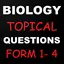 Biology Topical Q+A Form1- 4 1.7