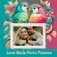 Love Birds Photo Frames 4.3