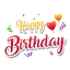 Happy Birthday Stickers 10