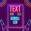 LED Text Scroll Banner
