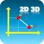 Distance Points 2D 3D Calculat 1.0.1