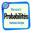Probabilité exercices corrigés