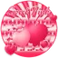 Sweet Pink Keyboard Theme 2.4