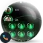 Theme Dialer Spheres Green 100