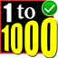 Learn 1 to 1000 Numbers 16
