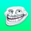 Troll Face Stickers - 3D 4.0