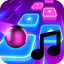 Purple Music Tiles Runner 2