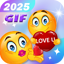 Love Emoji GIF Sticker 2025 6.3
