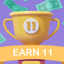 Earn 11 : Earn money by games 2.9
