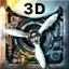 3D Aircraft Dynamic Wallpaper