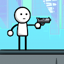 Bullet kills ricochet games
