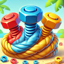 Twisted Screw 3D-Bolts Puzzle