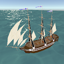 Wooden Boat Sea Water Drive 3d 1.1.4