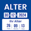 Alter berechnen: Alterrechner