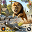 Angry Lion Survival: Wild Game