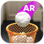 Paper Bin AR: office games