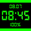 Digital Clock Live Wallpaper B
