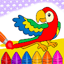 Toddler Coloring Book & Paint