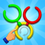 Rotate Rings Lock Sorting Game