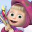 Masha and the Bear Art Academy