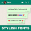 Stylish Fonts - Chat Style Txt 1328.0