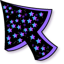 3D Purple Animated Cursors 1.0