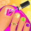 Summer Nail Spa Makeover Games
