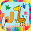 Book of alphabet to paint