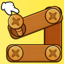 Wood Nuts & Bolts Screw Puzzle 4.2
