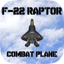 Lockheed Martin F-22 Raptor Combat Plane : War Air Strike Free Game