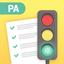 Pennsylvania DMV - Permit test 2.9.42