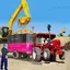 Heavy Tractor Trolley Game 3D 2.0