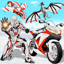 Snow Bike Transform Robot Game 1.0.87