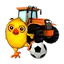 El Pollito y el Tractor 3D 34