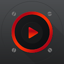 PlayerPro Red Fusion Skin 4.4