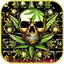 Gold Weed Skull Theme 1.0