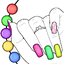 Glitter Nail Coloring Game 3.0