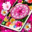 Flower Blossoms Spring Clock 6.9.71