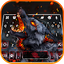 Flaming Wolf Keyboard Theme 8.7.1_0619