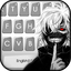 Creepy Mask Man Keyboard Theme 1.0