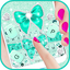 Green Diamond Bow Keyboard The 1.0