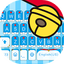 Robot Cat Keyboard Theme 716.0