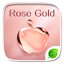 Rose Gold GO Keyboard Theme 4.5