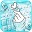 Blue Love Heart Theme 1.0