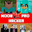 Noob vs Pro vs Hacker for Mine 1.0