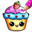 Cupcakes Coloring Book Glitter 2.5