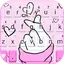 Pink Love Heart Keyboard Theme 7.1.5_0329