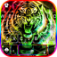 Neon Tiger Keyboard Theme 7.0.0_0221